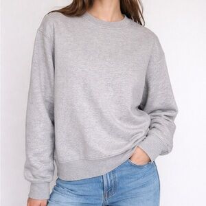 Sunday Best by Aritzia Grey Crewneck Sweatshirt | The Boys Wardrobe Set XXS NWT